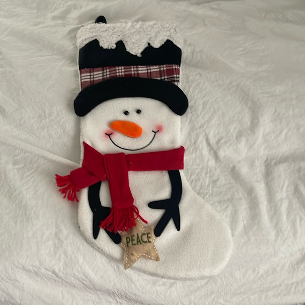 Snowman Stocking